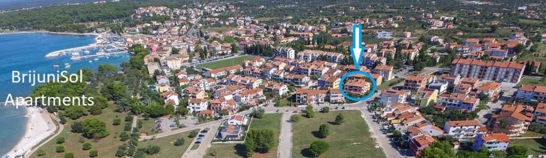 Brijunisol - 3 Apartments Top Position Near The Beautiful Beach Fažana Kültér fotó